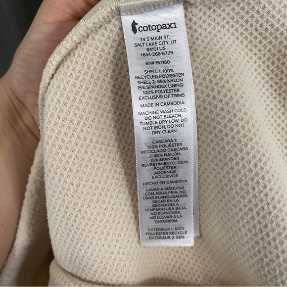 Cotopaxi Abrazo Half Zip Fleece Pullover Women’s Large Colorblock Jacket - Picture 6 of 8